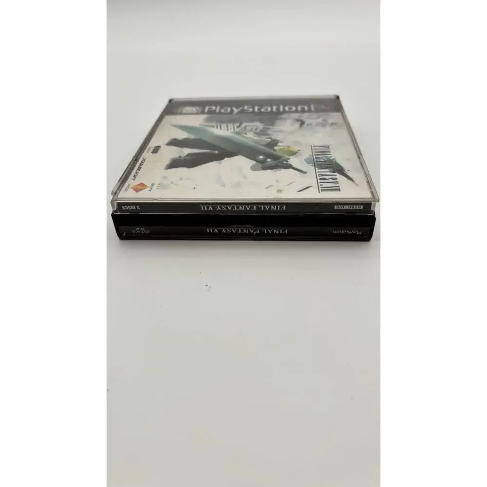 Final Fantasy 7 PlayStation Black Label -Tested Works No Manual